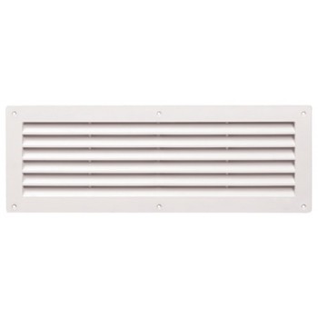 Grelha Ventiladora PVC GVRB-PVC 100x250mm castanha 009.0098